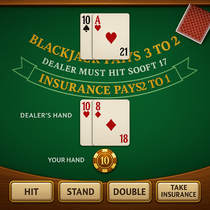 Wazamba - Blackjack Table Game