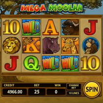 Wazamba - Mega Moolah Slot Game